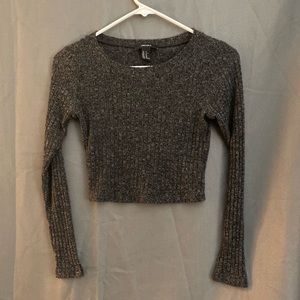 Long Sleeve Crop Top